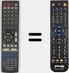 Replacement remote control for RC-R0923J