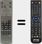 Replacement remote control for REMCON1446