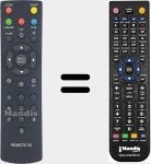 Replacement remote control for REMOTE 26