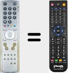 Replacement remote control for RM-C1808