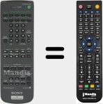 Replacement remote control for RM-PE300