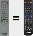 Replacement remote control for RM-SCR50