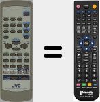 Replacement remote control for RM-SUXP78V