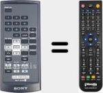 Replacement remote control for RMT-D194