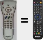 Replacement remote control for GA152WJSA (RRMCGA152WJSA)