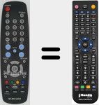 Replacement remote control for TM-95 (BN59-00678A)