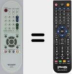 Replacement remote control for GA626WJSA