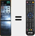 Replacement remote control for RMT-235 (146384562)
