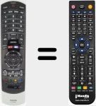 Replacement remote control for CT90366