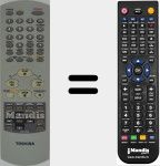 Replacement remote control for WC-FM2