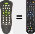 Replacement remote control for 1231P Xbox (Xbox)