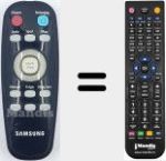 Replacement remote control for DJ96-00114H