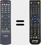 Replacement remote control for 9700-9750HD IP