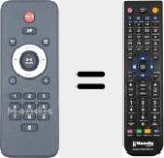 Replacement remote control for BOX-35LED