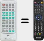 Replacement remote control for CYB002