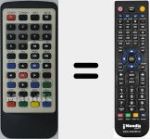 Replacement remote control for DPF Live