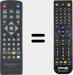 Replacement remote control for DTN213-001