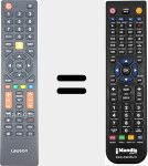 Replacement remote control for LAU006