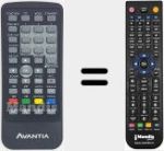 Replacement remote control for REMCON1620