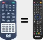 Replacement remote control for REMCON1875