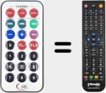 Replacement remote control for REMCON2010