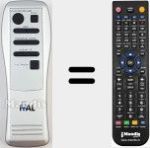 Replacement remote control for REMCON2113