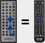 Replacement remote control for Sigma003