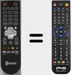Replacement remote control for DVB4600 (RS7174)