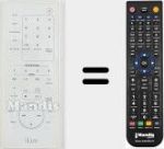 Replacement remote control for i9200WHT