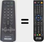 Replacement remote control for RM-Y156 (147563511)