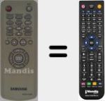 Replacement remote control for AH59-01359A
