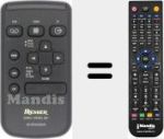 Replacement remote control for Premier (CXA5856)