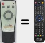 Replacement remote control for Clean Fast