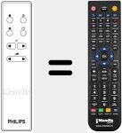 Replacement remote control for REMCON1367
