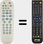 Replacement remote control for RC 19336002 / 01 (312814715161)