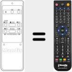 Replacement remote control for REMCON260