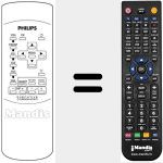 Replacement remote control for REMCON1199