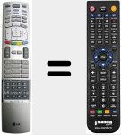 Replacement remote control for REMCON020