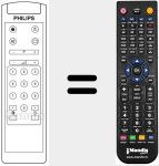 Replacement remote control for REMCON1404