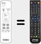 Replacement remote control for 597067A