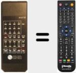 Replacement remote control for 809172 E