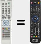 Replacement remote control for REMCON1271
