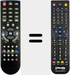 Replacement remote control for Chang001