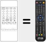 Replacement remote control for REMCON960