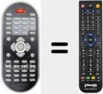 Replacement remote control for REMCON693