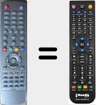 Replacement remote control for R23E