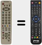 Replacement remote control for EUR511320