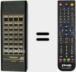 Replacement remote control for EUR64796