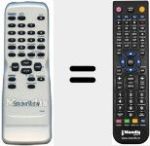 Replacement remote control for D50Y-100M