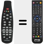 Replacement remote control for DTR1200 (759909010100)